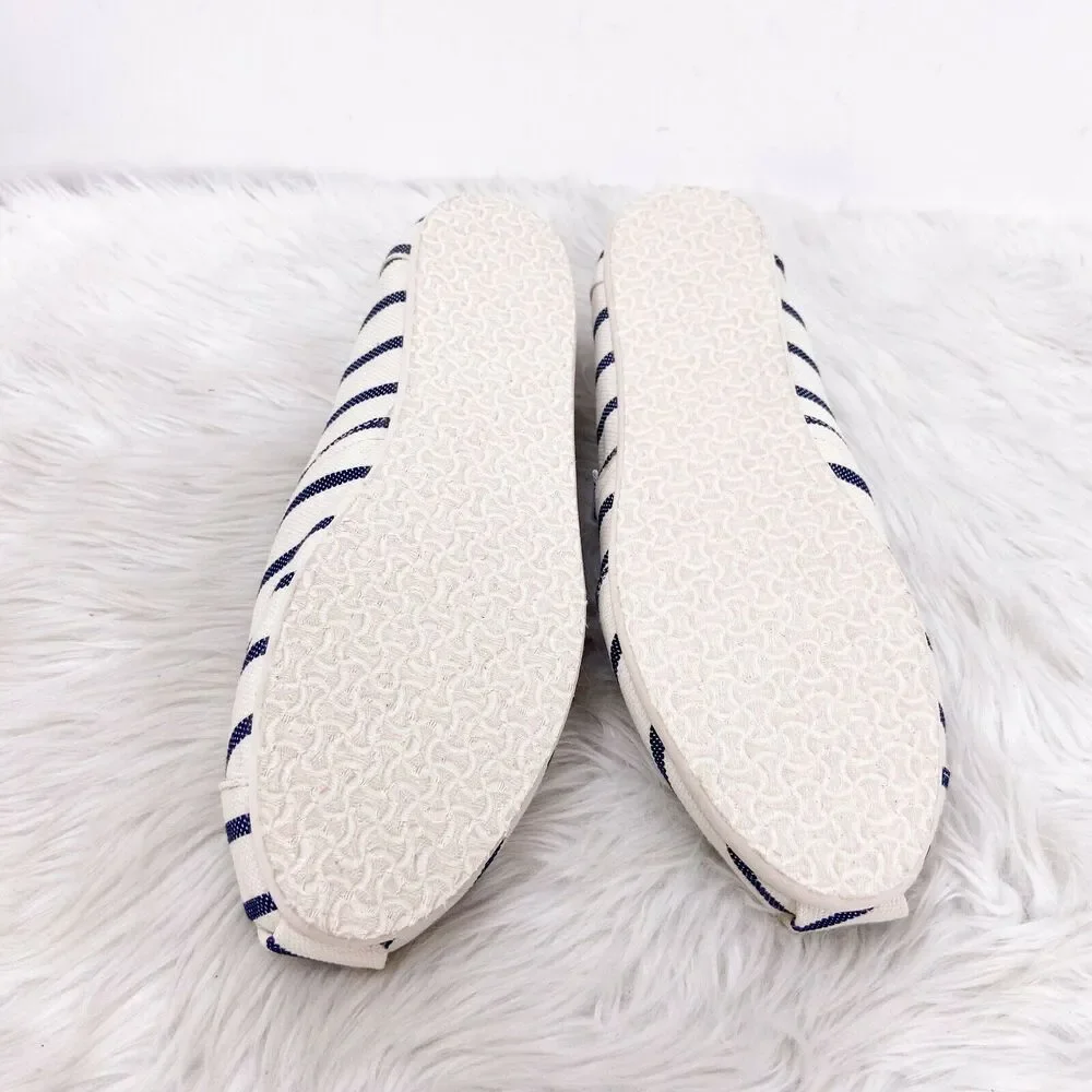 Spring Navy and White Striped Flats These could be considered Black and White! - Picture 8 of 9